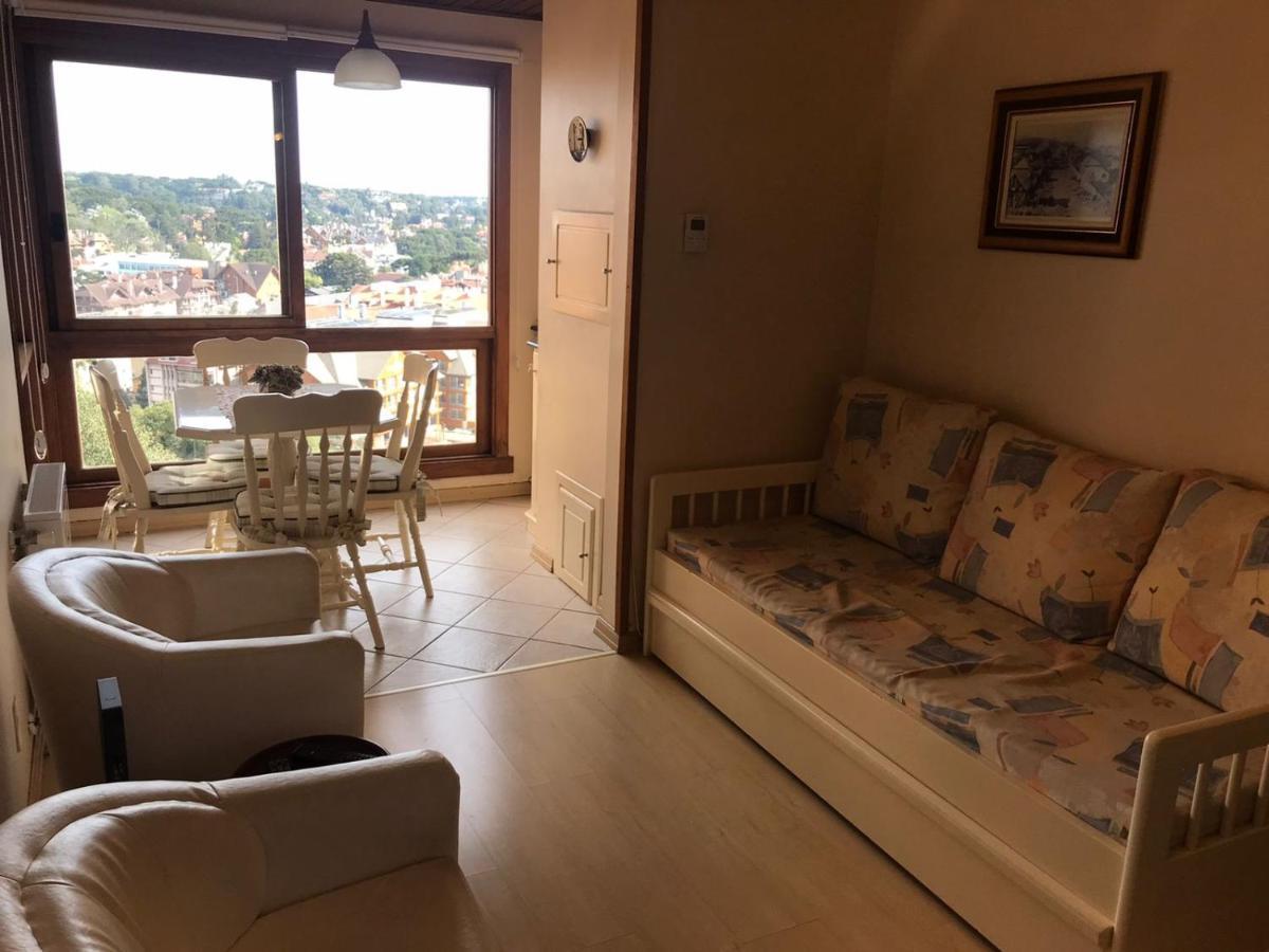Flat Gramado Centro - Proximo Da Rua Coberta Lejlighed Eksteriør billede