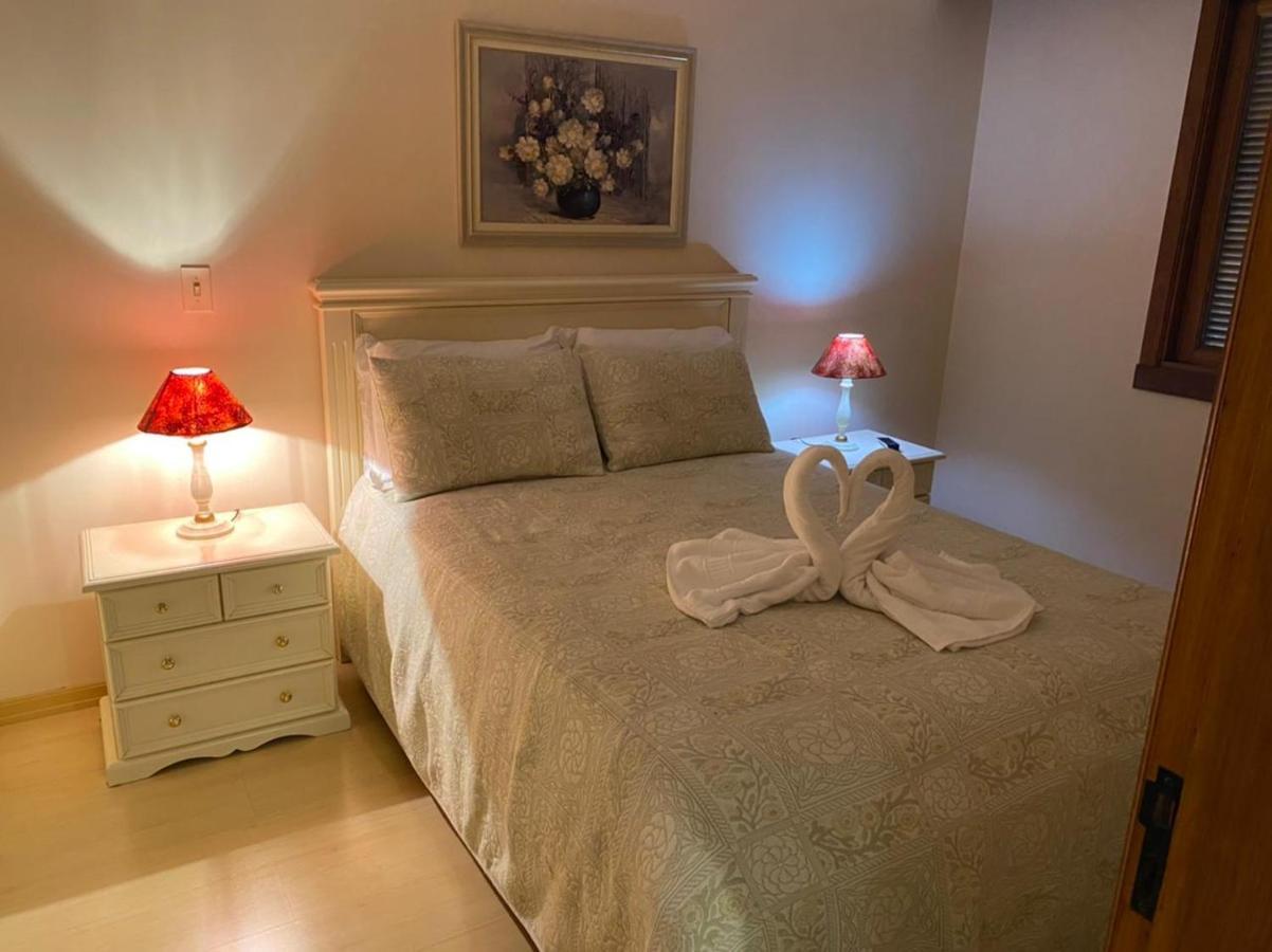 Flat Gramado Centro - Proximo Da Rua Coberta Lejlighed Eksteriør billede